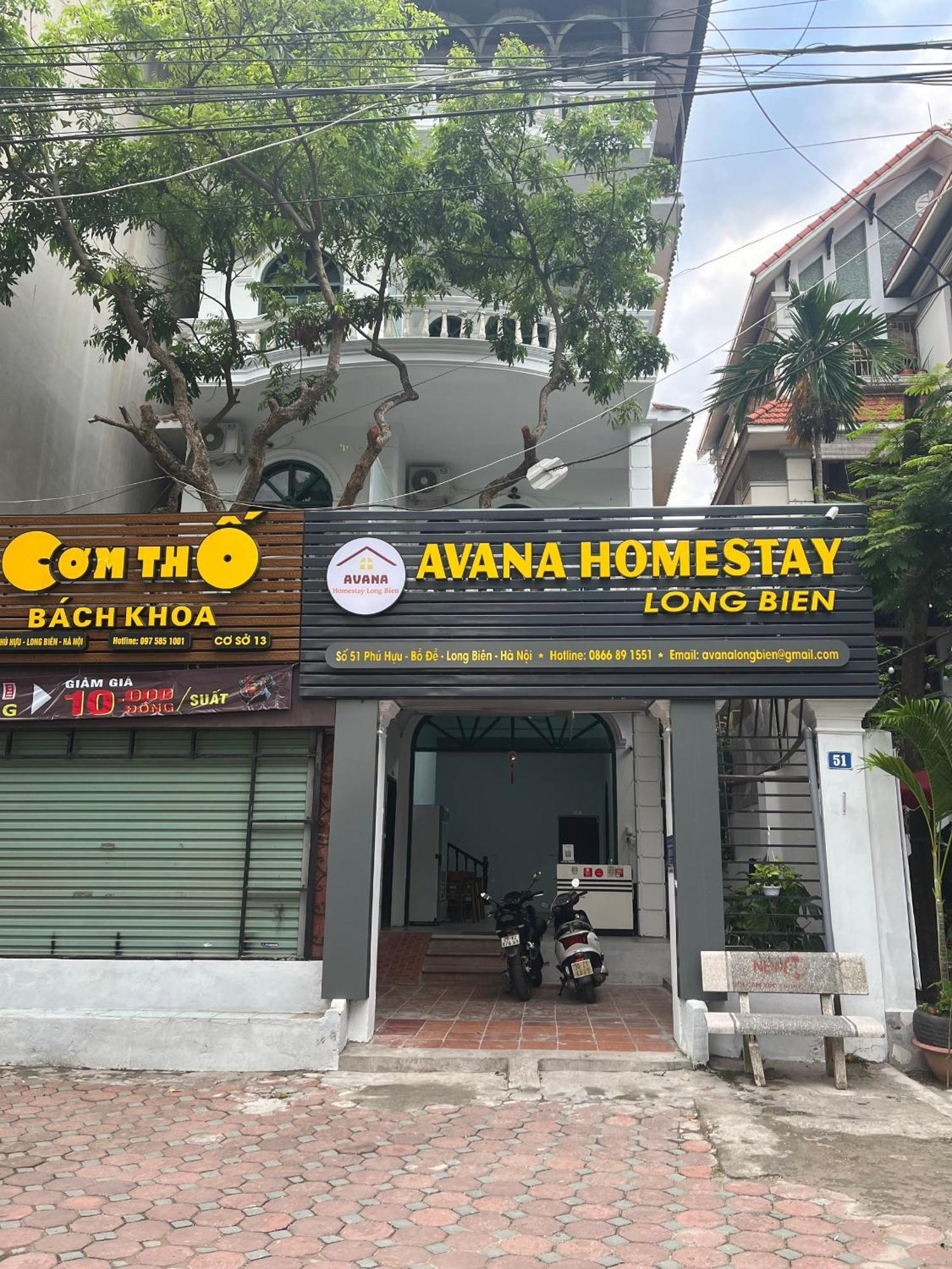 Hanoi Avana Homestay Long Bien Hanói Exterior foto
