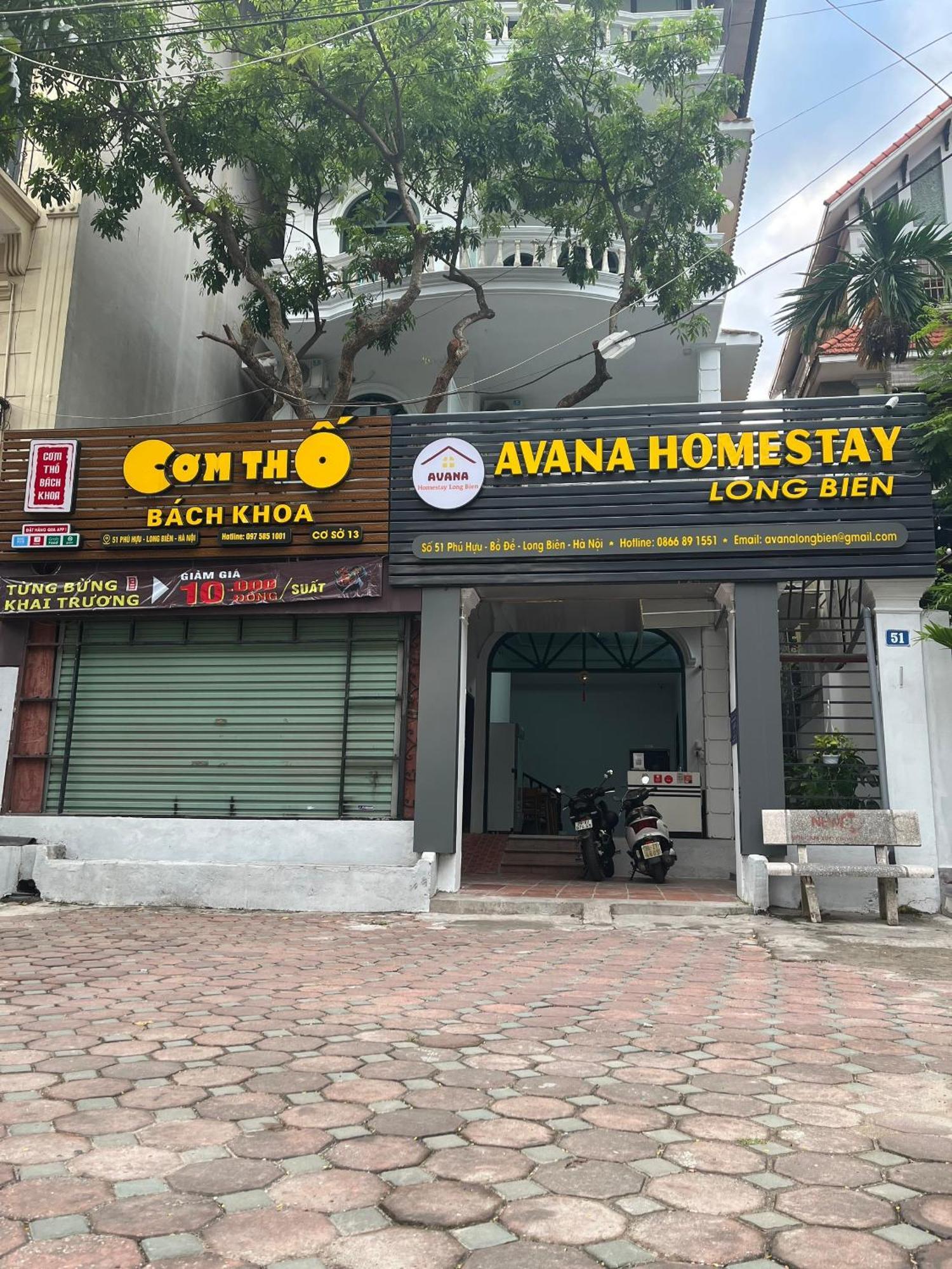 Hanoi Avana Homestay Long Bien Hanói Exterior foto